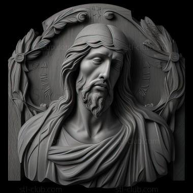 3D model st jesus (STL)